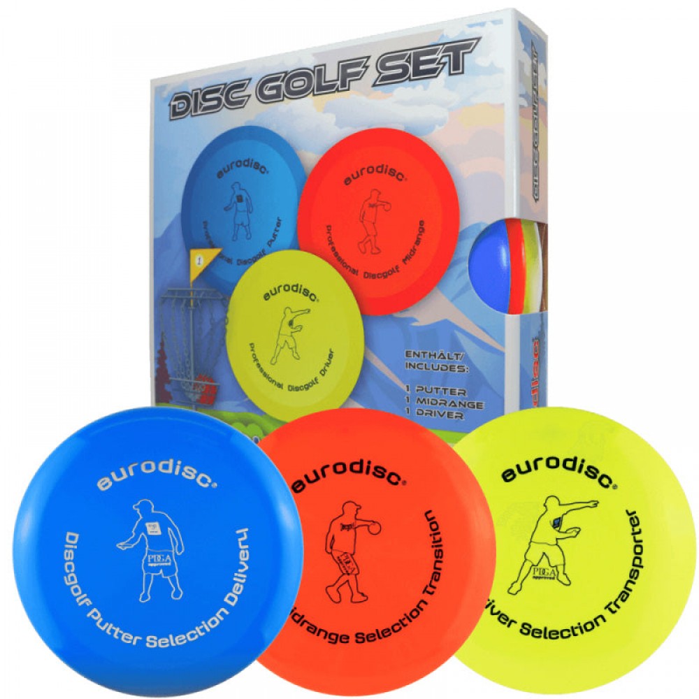 Eurodisc Discgolf Startsæt High Quality