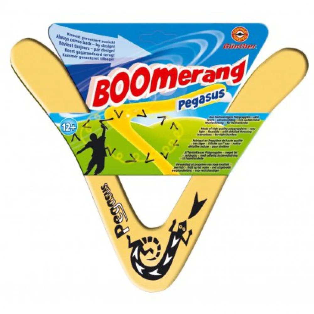 Günther Pegasus Boomerang - Ses her i sin indpakning