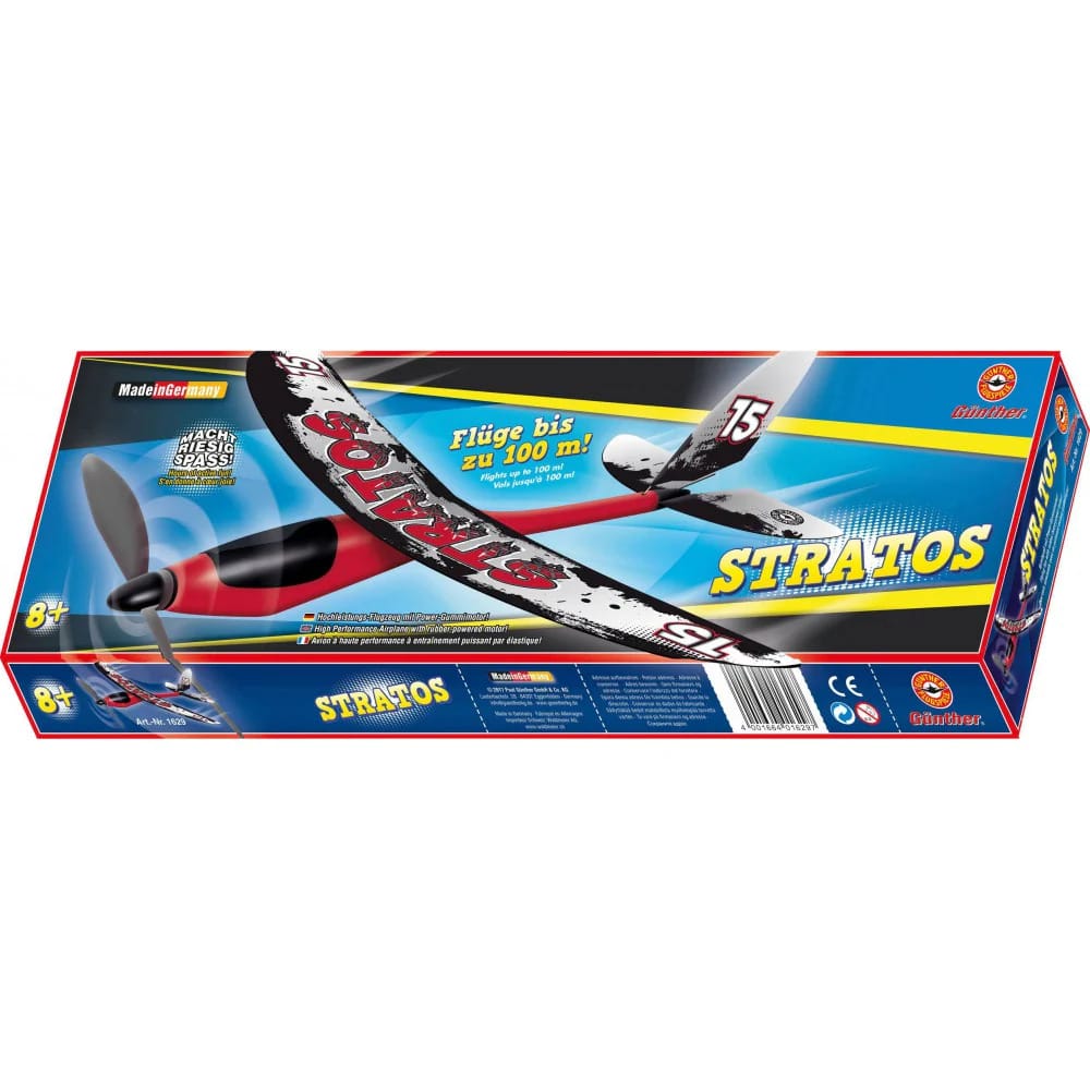 Günther Stratos Svæveflyver - Ses her i sin æske