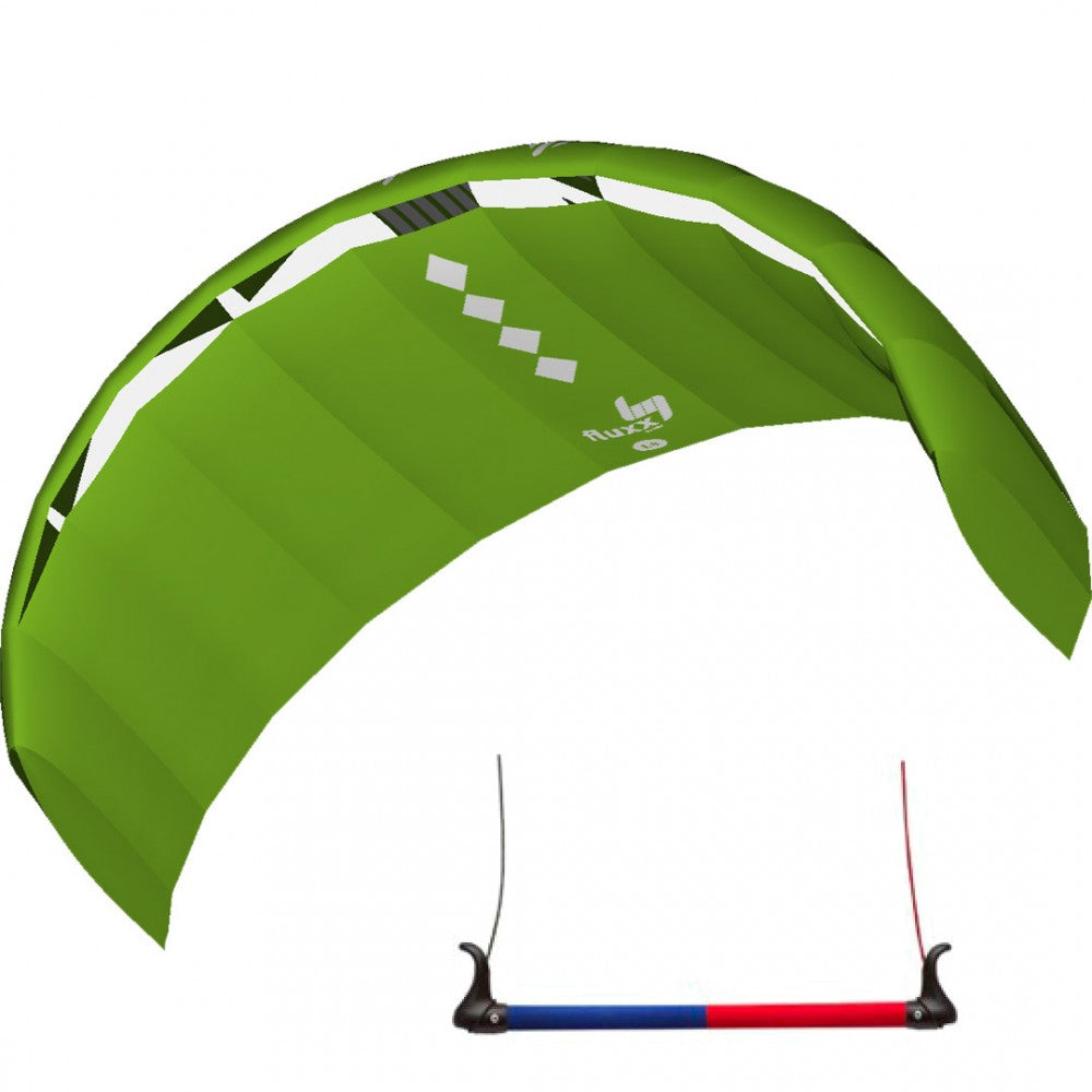 HQ Fluxx 1.8 Trainerkite Grøn med bar