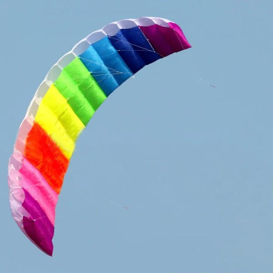 Wikz Parafoil Drage – Regnbue XL