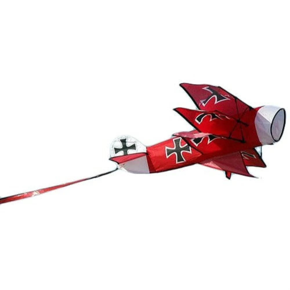 X Kites 3D Red Baron er fuldt med luft og holder pænt sin facon.