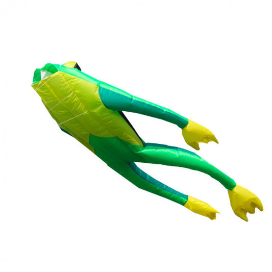 Her ses 3D Dragen Fritz the Frog. Fritz  er en stor drage som ligner en frø. På billedet ses Fritz som den ville se ud når den er foldet helt ud.