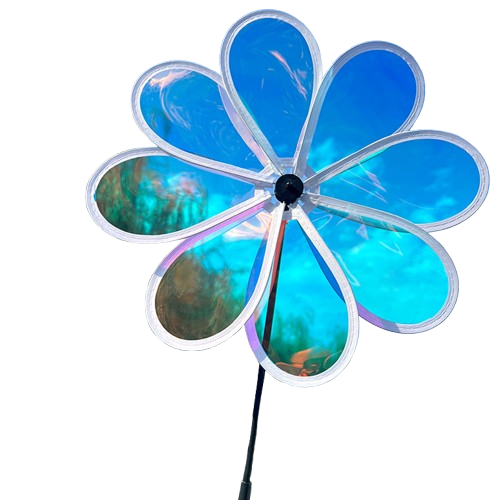 Wikz Vindhjul - Twista Flower XL - 50 cm - Transparent