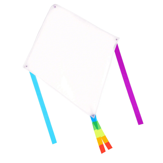 Wikz Ventus MyDesign drage til at dekorere selv, vist på hvid baggrund