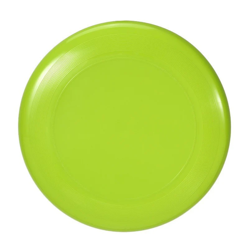 Wikz WindRider Aero frisbee i grøn, vist på hvid baggrund